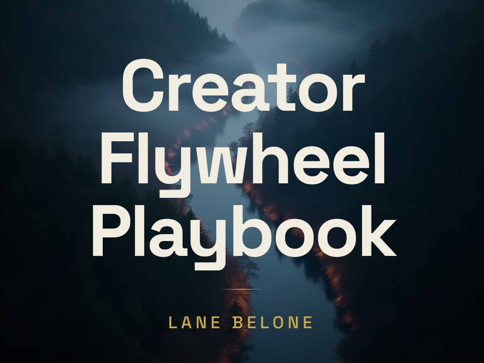 Creator Flywheel Playbook cover