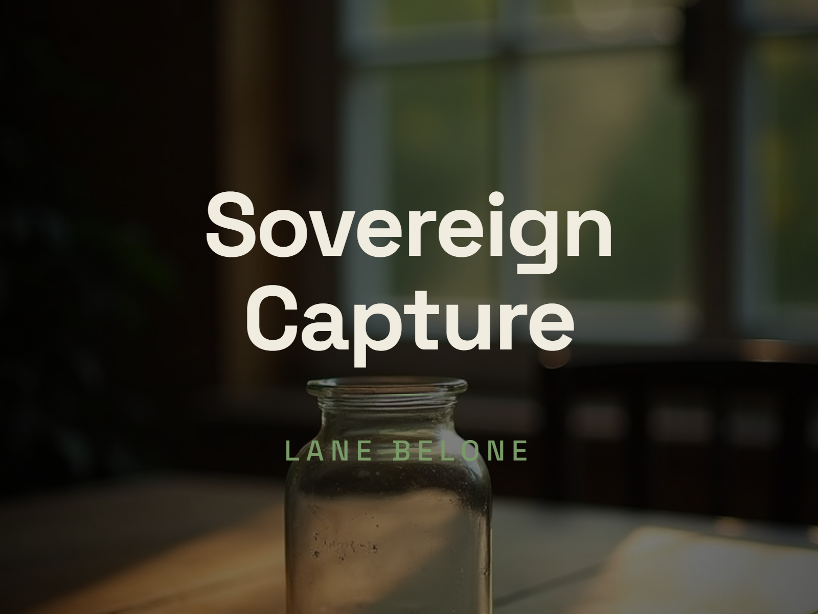Sovereign Capture cover