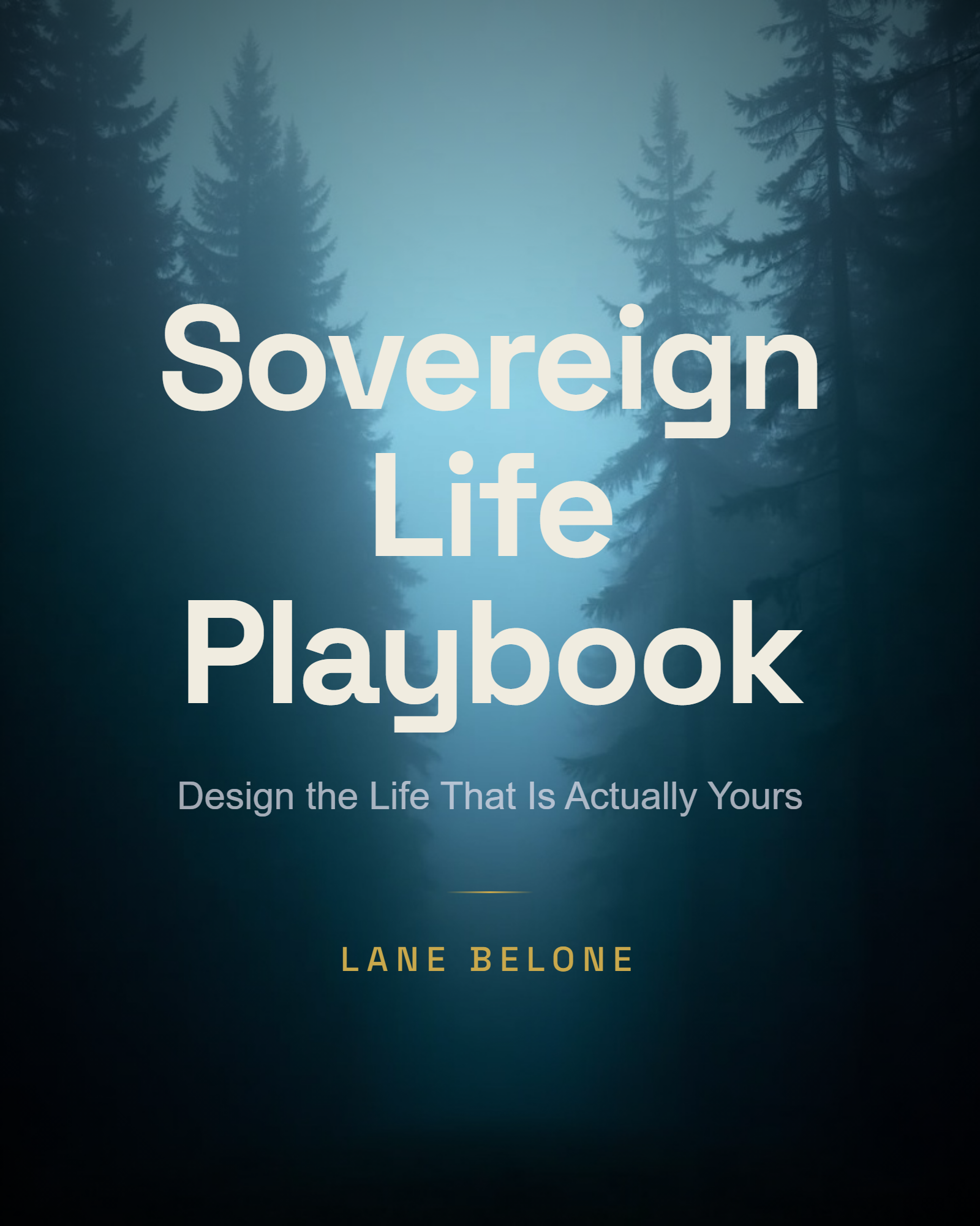 The Sovereign Life Playbook cover
